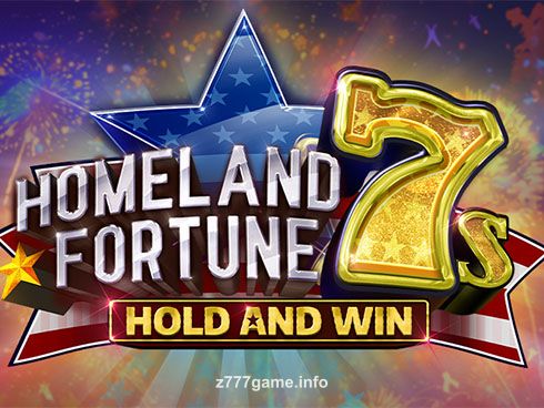 Homeland Fortune 7s Hold and Win Slot by z777 game