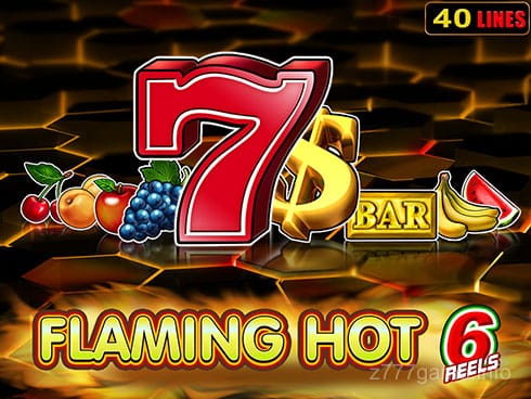 Flaming Hot 6 Reels Game Image